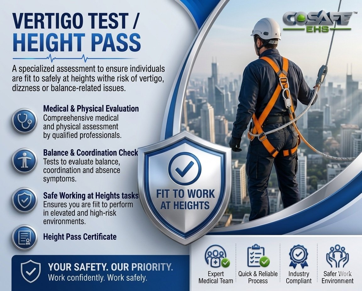 Vertigo Test/Height Test Pass
