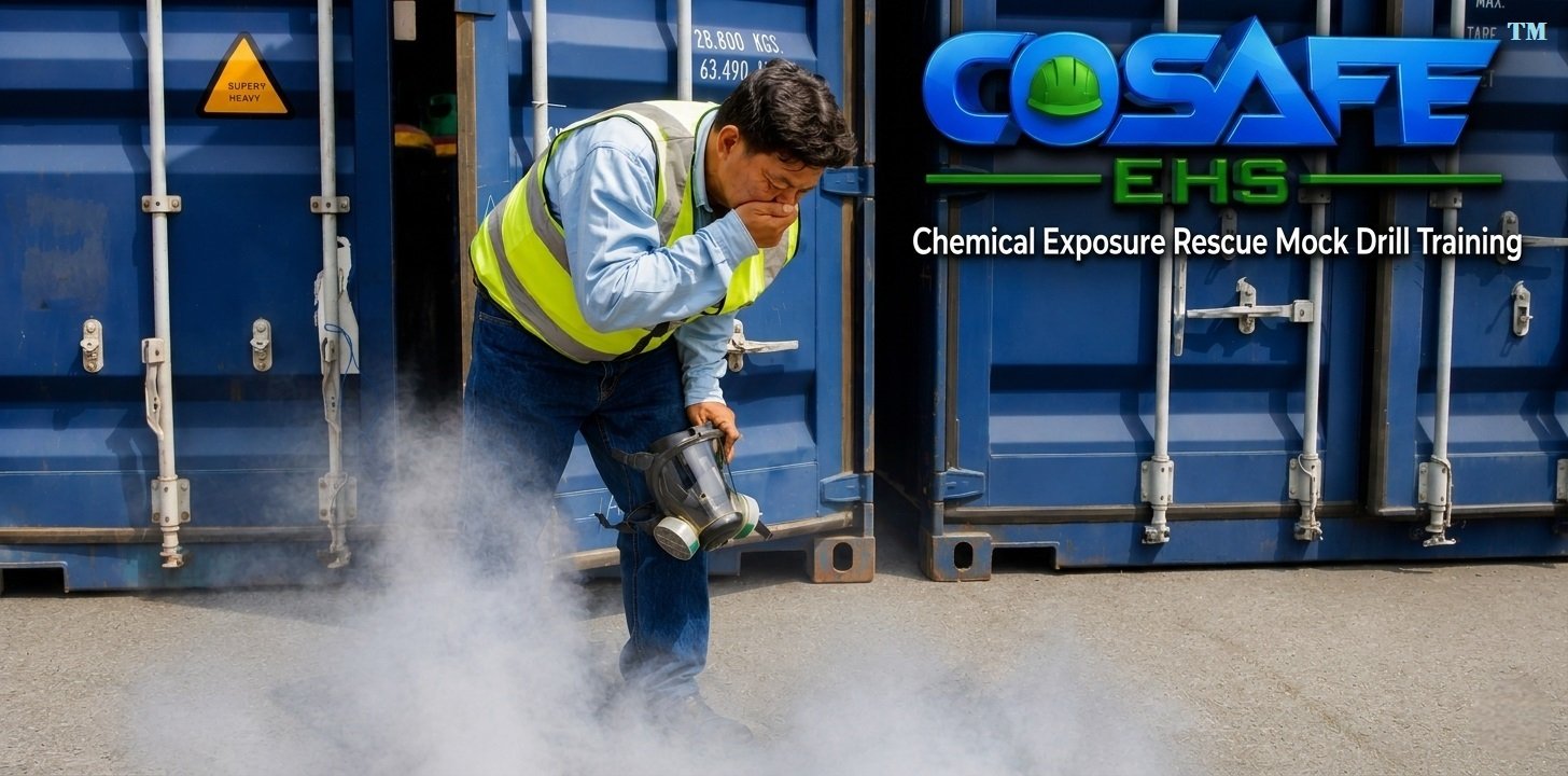 Chemical Exposure Rescue Mock Drill Training