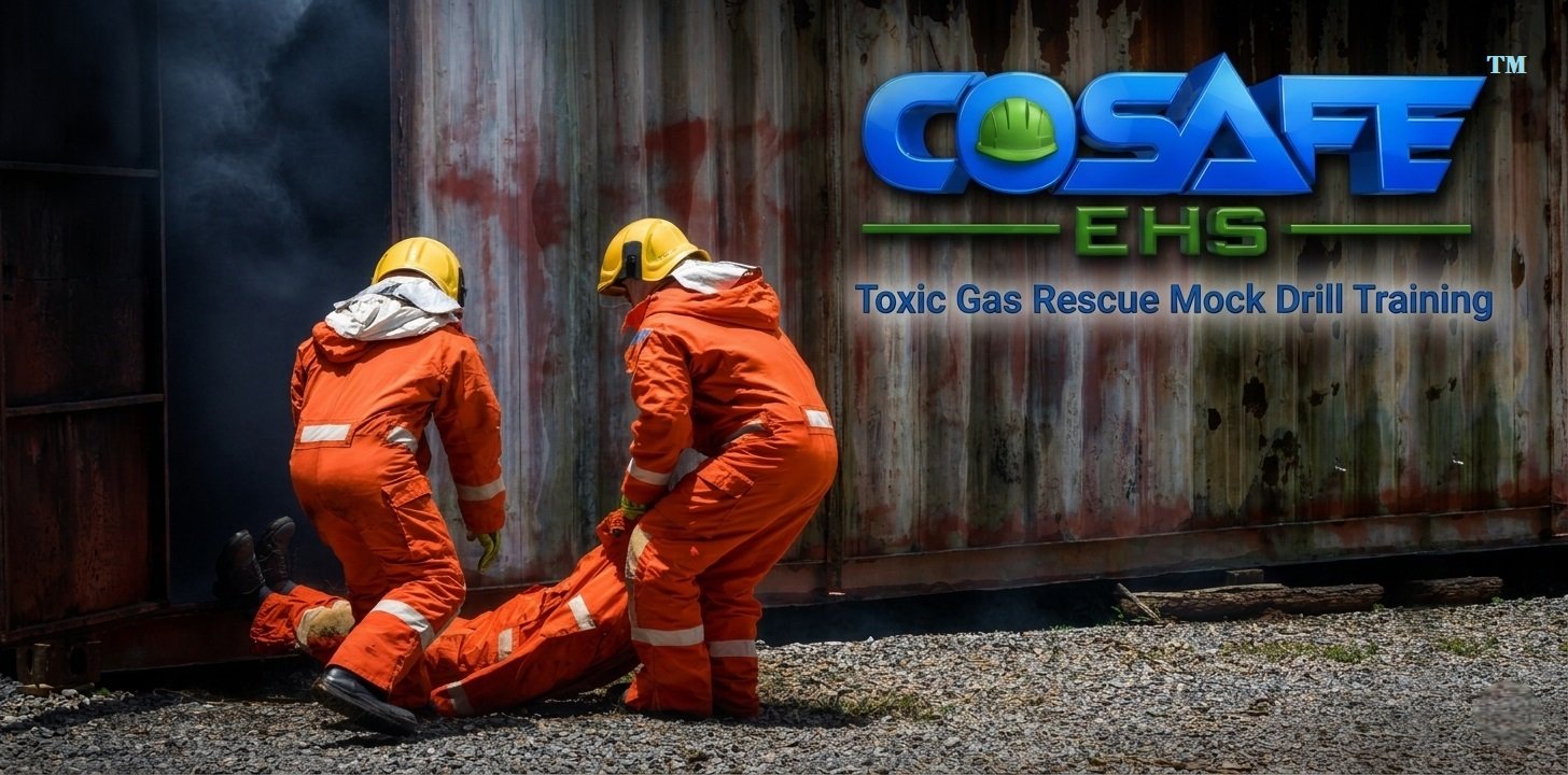 Toxic Gas Rescue Mock Drill Training